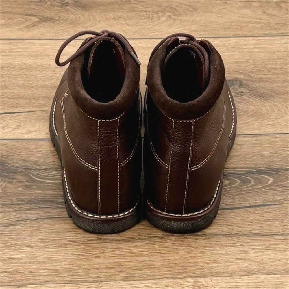 Cole Haan Country Women's Size 10 B Brown Leather Waterproof Chukka Ankle Boots - Picture 4 of 9